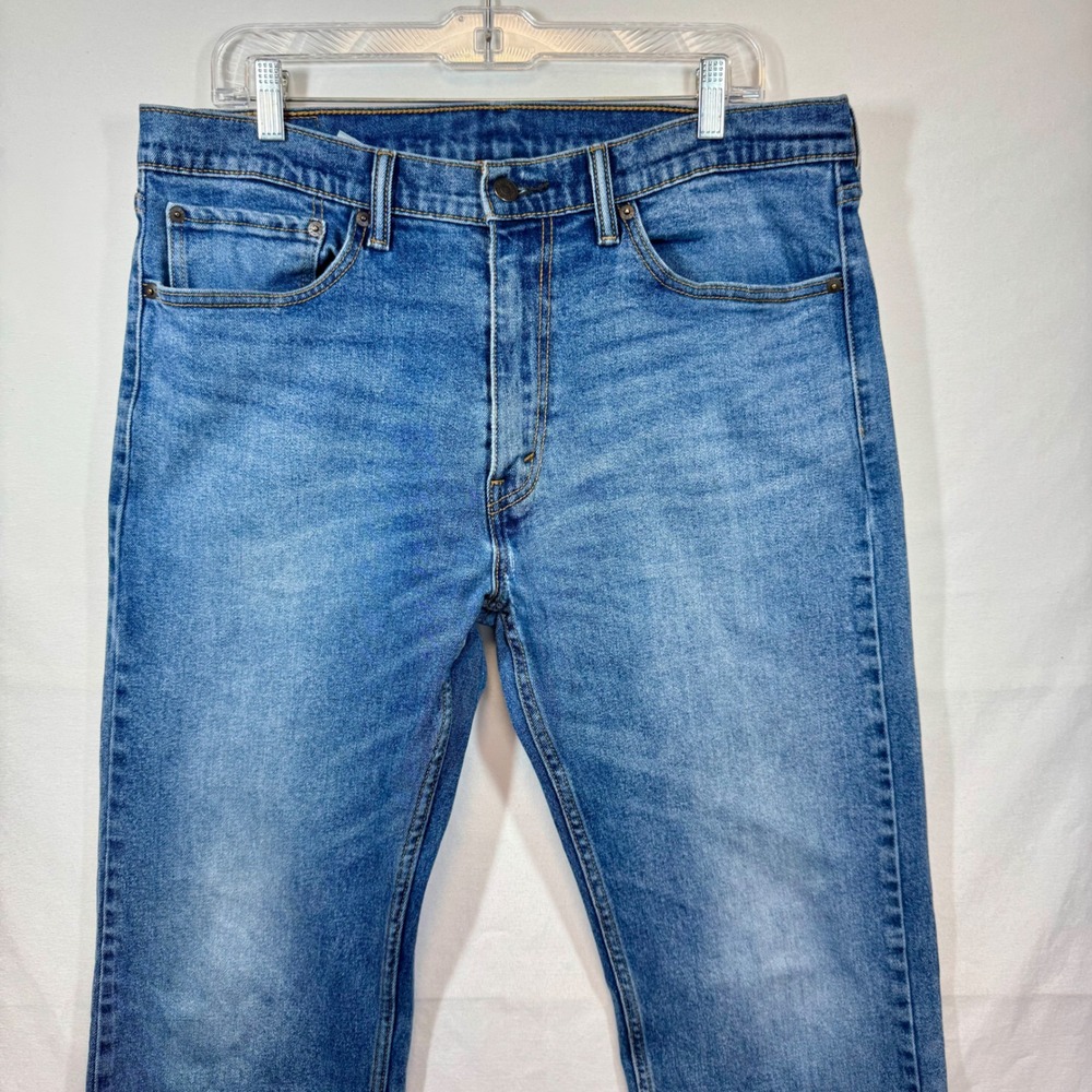 Levi's 505 Jeans Regular Fit‎ Light Wash Denim Pants Classic Sz W36xL34